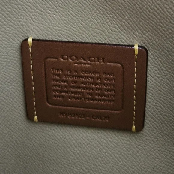 Coach Lemon Print Tote With Lemon Charm - Picture 3 of 5